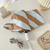 Blue coffee striped automatic