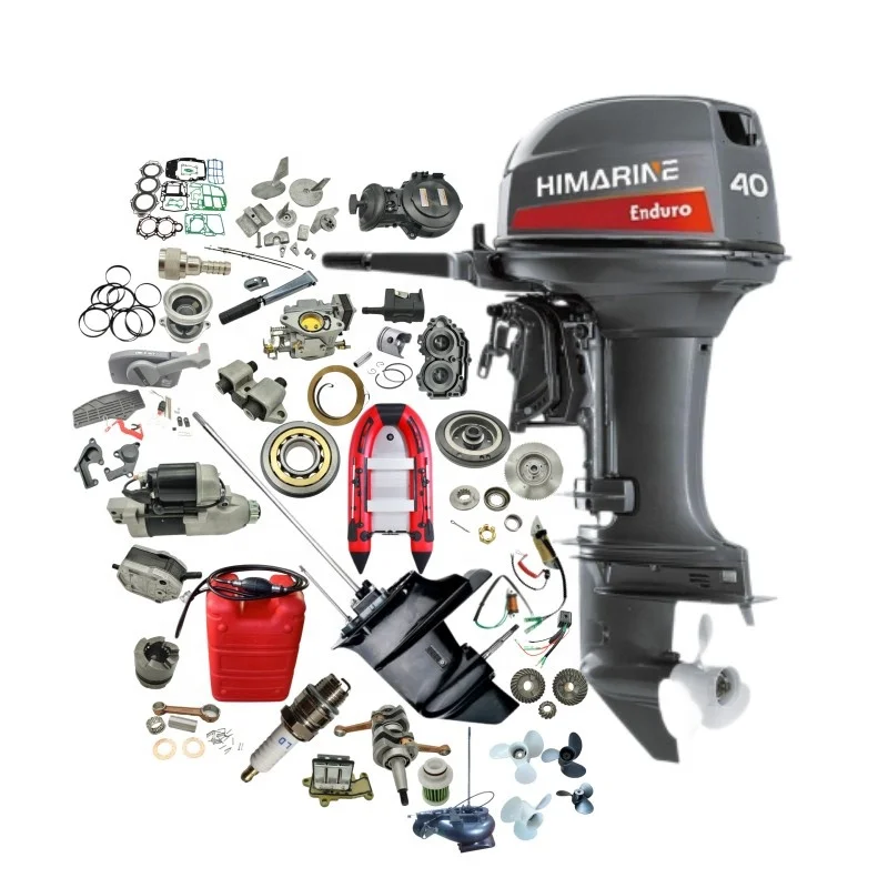 Yamaha 40HP Outboard Motor Boat Engine Spare Parts Himarine