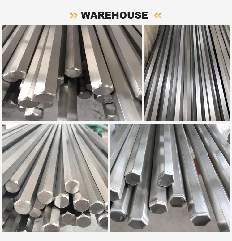 Shape Rod Factory Price Hexagonal Shape Rod Cold Drawn 316L SUS316L DIN 1.4404 ...