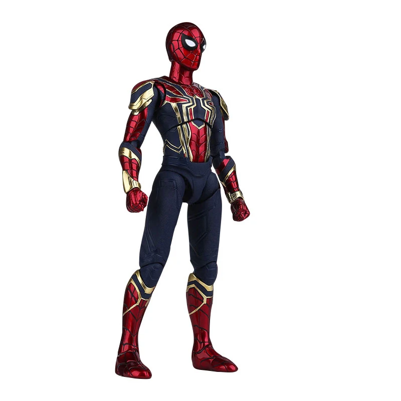 1/9 Scale Iron Spider Action Figure Toys Spider-man Articulated Joints ...