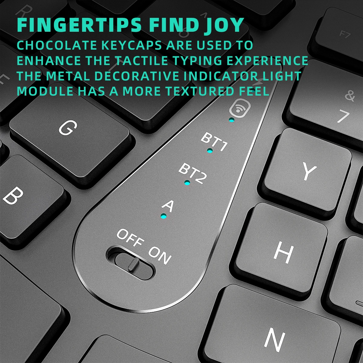 Wireless Ergonomic Keyboard - Comfort and Efficiency