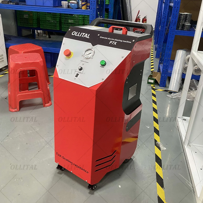 Freeze Jet Dry Ice Blasting Machine Air Compressor for Dry Ice Blasting Machine Dry Ice Blast Cleaning Machine