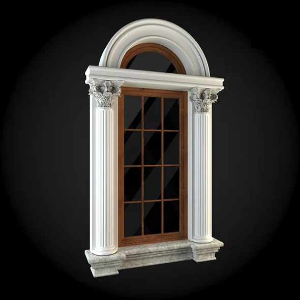 Factory Sale Custom Design Decorative Exterior Natural  Marble Stone Door Window Surround Frame