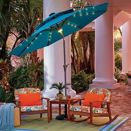 Оптовая продажа, зонтик с индивидуальным логотипом для улицы, для кафе, зонтик с фестонами для пляжа, патио, Солнцезащитный садовый зонтик