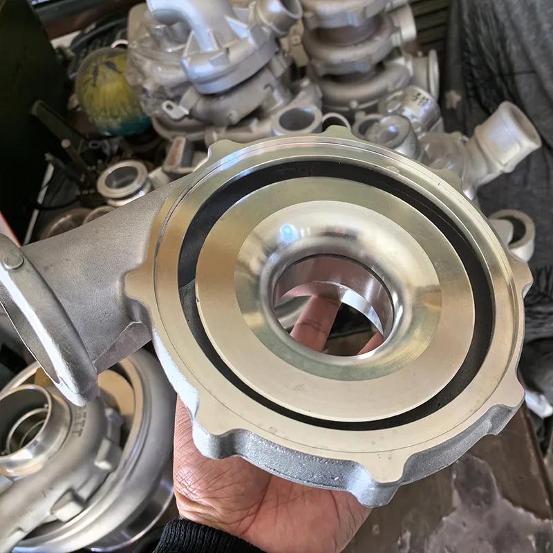 product low pressure aluminum metal centrifugal pump gravity casting services-0