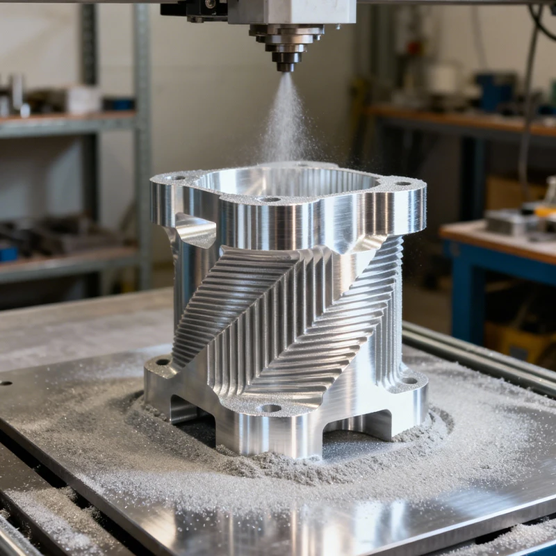 خدمة طباعة ثلاثية الأبعاد مخصصة من معدن التيتانيوم والألومنيوم