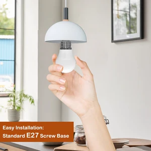 Vertak 3000K Incandescent LED Bulb 5W G45 E27 Energy Saving 5 Watt Lighting Plastic Reflector for Home Use