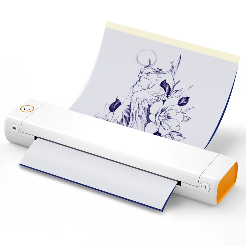Phomemo M08F — L'imprimante portable qui révolutionne votre art du tatouage