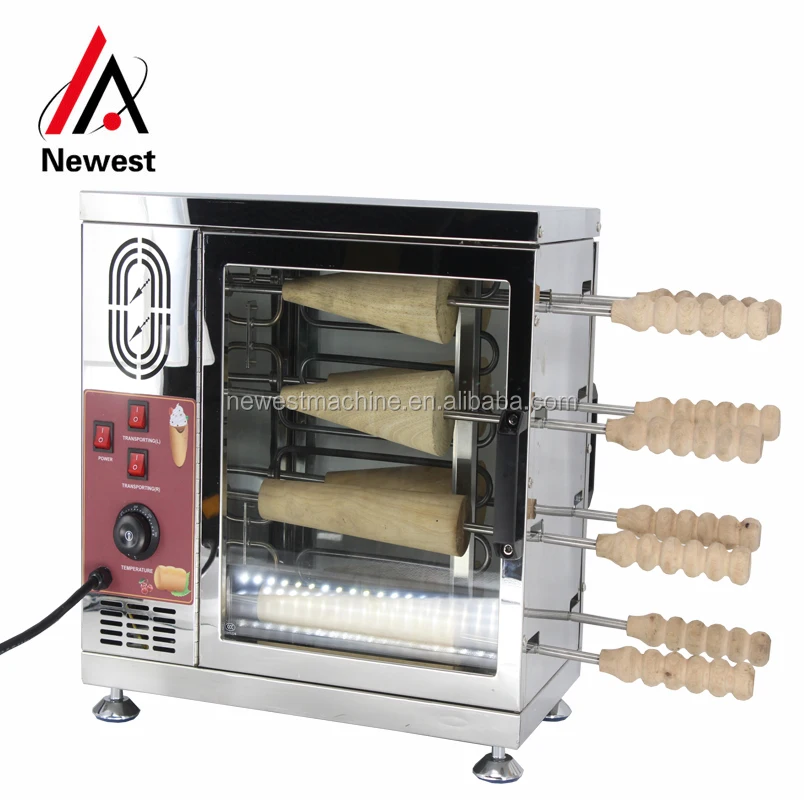 Электрическая дымовая машина для выпечки тортов/машина для хлеба Trdlo/духовка Kurtos Kalacs