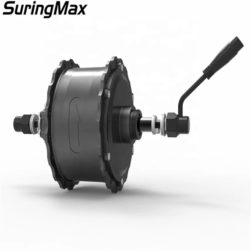 Мощный велосипед из алюминиевого сплава с толстыми шинами 170 мм 190 мм Электрический велосипед 36 В 350 Вт толстые шины задний мотор-ступица