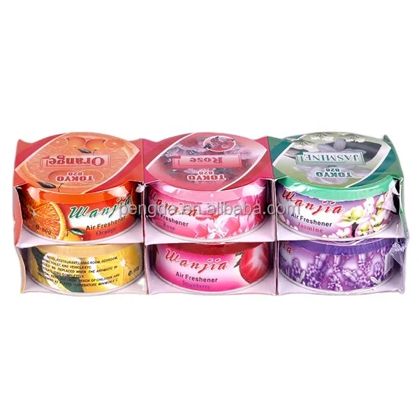 55g X 6pc Gel Air Freshener For Car And Room Buy Gel Air Freshener