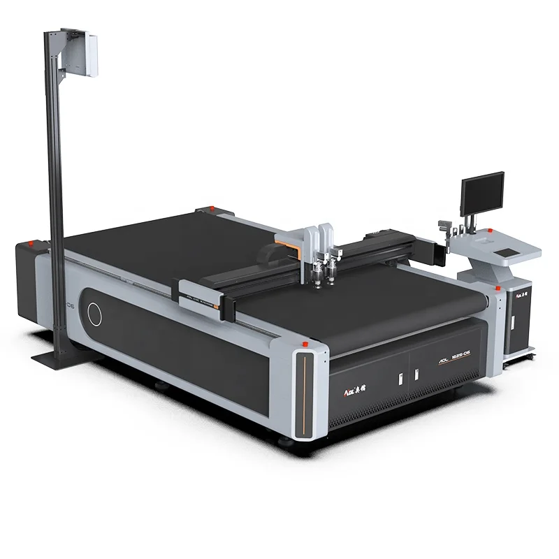 AOL Die Cnc Automatic Cutter Cloth Oscillating Auto Feeding Knife Apparel Fabric Automatic Vibration Knife Cutting Machine