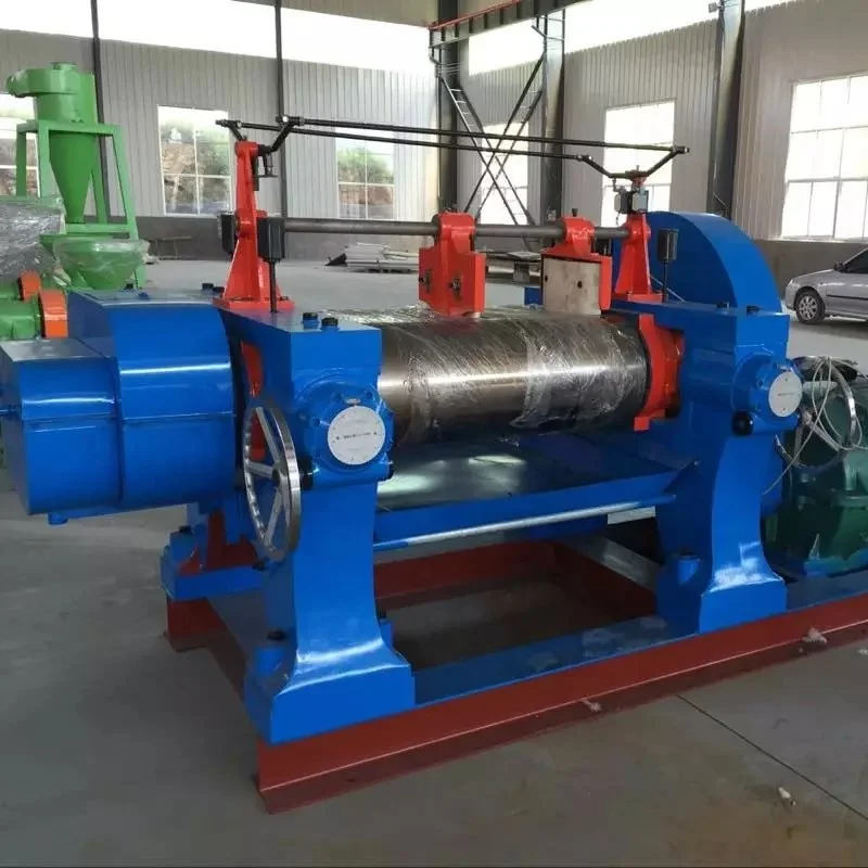 Rubber Two Roll Mill  Stock Blender  Rubber or Plastic Used Rubber Mixing Mill Lab test Machine