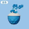 Paw print dog ball [blue] with bird chirping sound