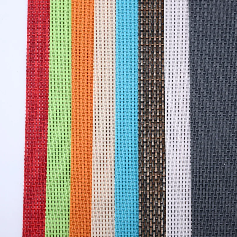 STARUNK 70% PVC and 30% Polyester Outdoor Beach Chair Fabrics Waterproof Sunscreen Swimming Pool Fence Mesh Fabric