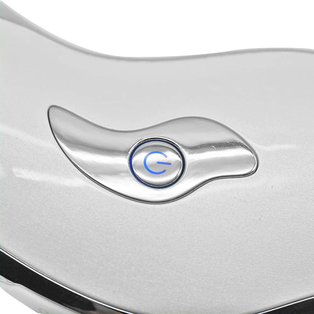 Electric Eye Massage Tool Handheld Heated Vibration Gua Sha Scraping Massager for Face Lifting ABS Material High Frequency