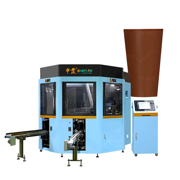 75pcs / Min Automatic Screen Printing Machine For Plastic Coffee Disposal Cup