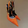 Orange Rhinestone