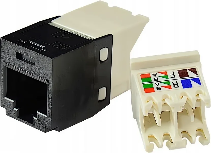 Module rj45 Cat6 Cat6e UTP Female Keystone Jack connectors for ...