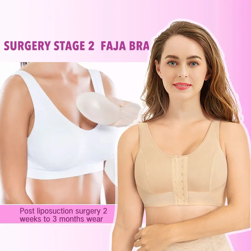 Fajas M & D Surgical Breast Augmentation Bra For Women –