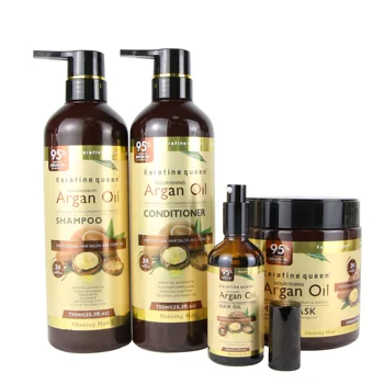 wholesale price hair care argan oil 750ml organic 100% pure Moroccan Argan Oil Organic Bulk Hair Shampoo high quality
