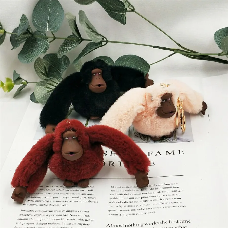 gorilla keychain bolsa