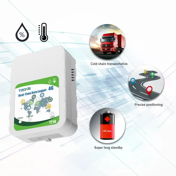 Tzone IOT Solution Temperature tracker Temperature Logging Devices Temperature Monitoring
