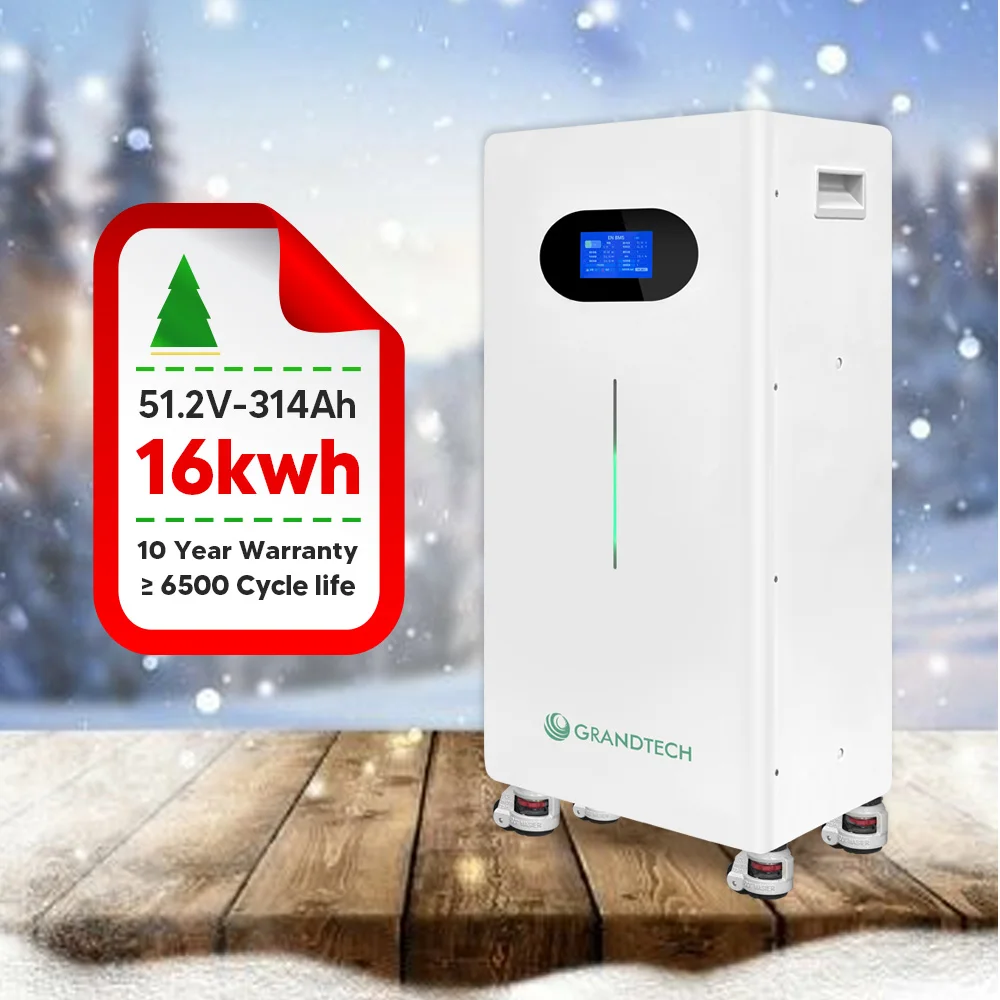 Muurbevestigd Lithium Zonnebatterijpakket 48V 51,2V 100Ah 200Ah 280Ah 5kWh 10kWh 15kWh 16kWh LiFePO4 Reservebatterij voor thuisgebruik