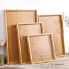 Rectangular bamboo tray, 22*12*2.2 mm