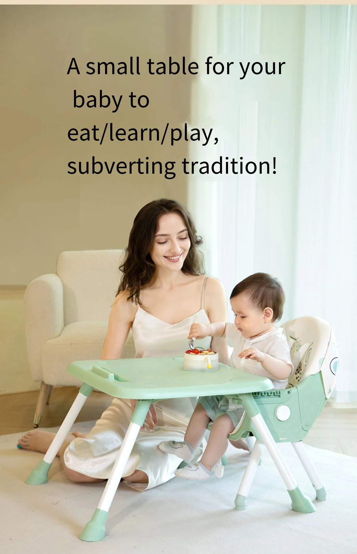 Baby Dining Chair Baby Home Children Dining Multi Functional Table Seat ...