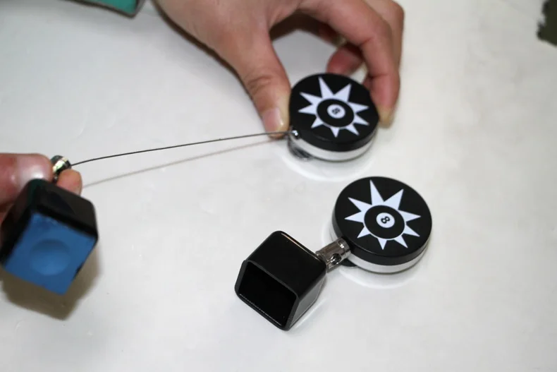 Аксессуары для бильярда, портативный выдвижной держатель для бильярда с зажимом для ремня