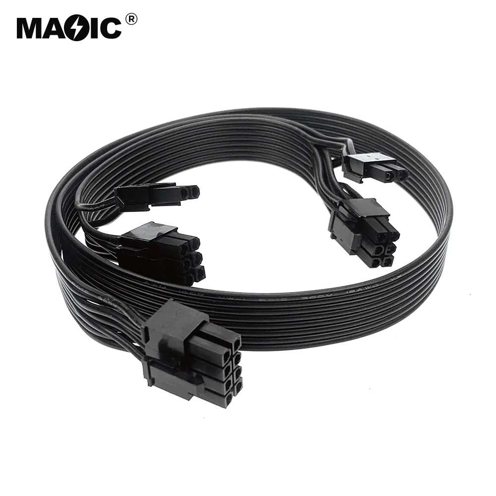 OEM CPU8ピンオス-デュアル8ピン (6 2) オスCPUスプリッター電源