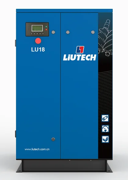 Liutech Atlas_copco_head air Compressor LU15 PMi 15KW 7bar China Manufacturer Pneumatic Screw 300 Cfm air Compressor