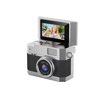 2025 New High-Definition 1.47-inch IPS Color Screen Thumb-Screen Sports Camera Students Flip-Screen Outdoor Camcorder Mini TF
