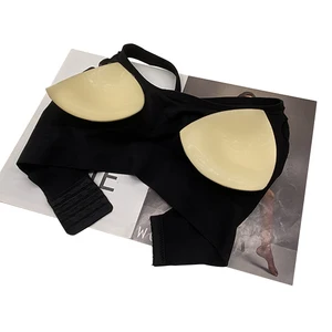 Double Sided Reusable Adhesive Bra Sponge Breast Inserts for Women