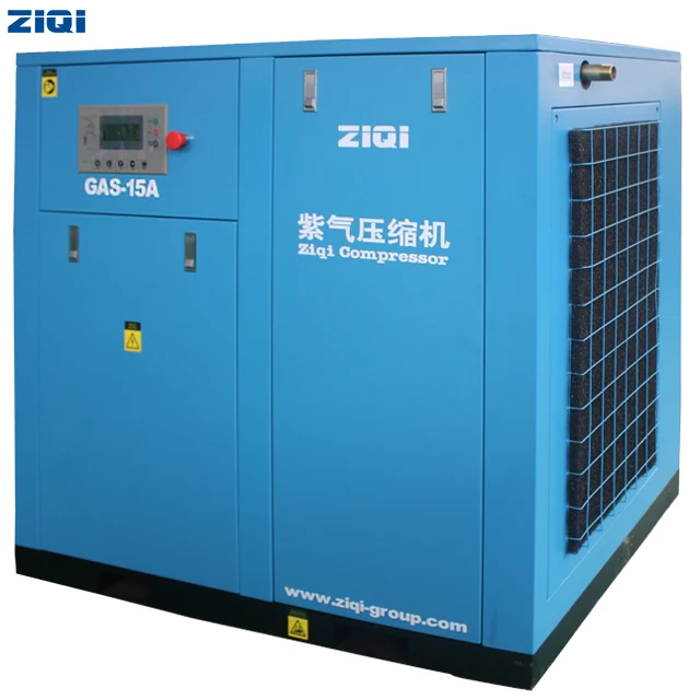 industrial rotary single inverter screw air compressor
