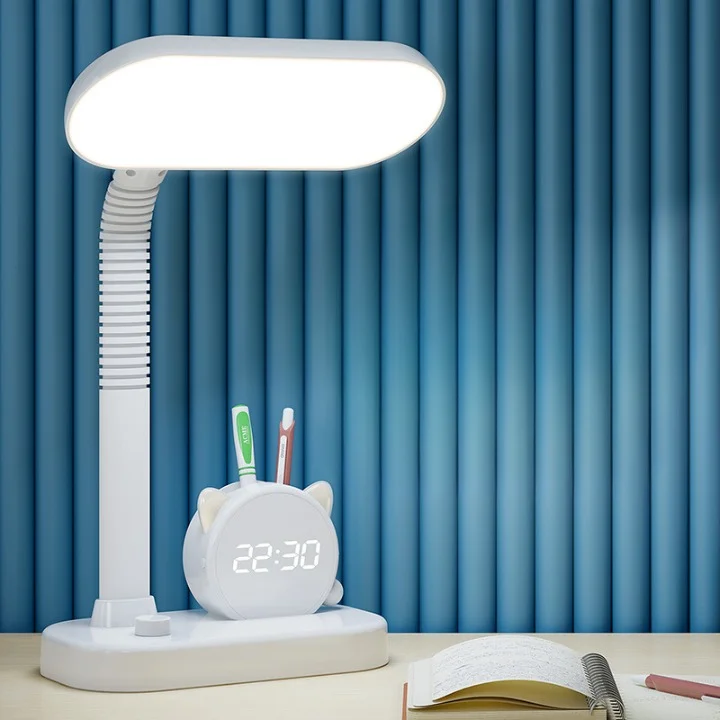 Multi Functional LED Eye Protection Rechargeable Elementary Dormitory Desk Lamps