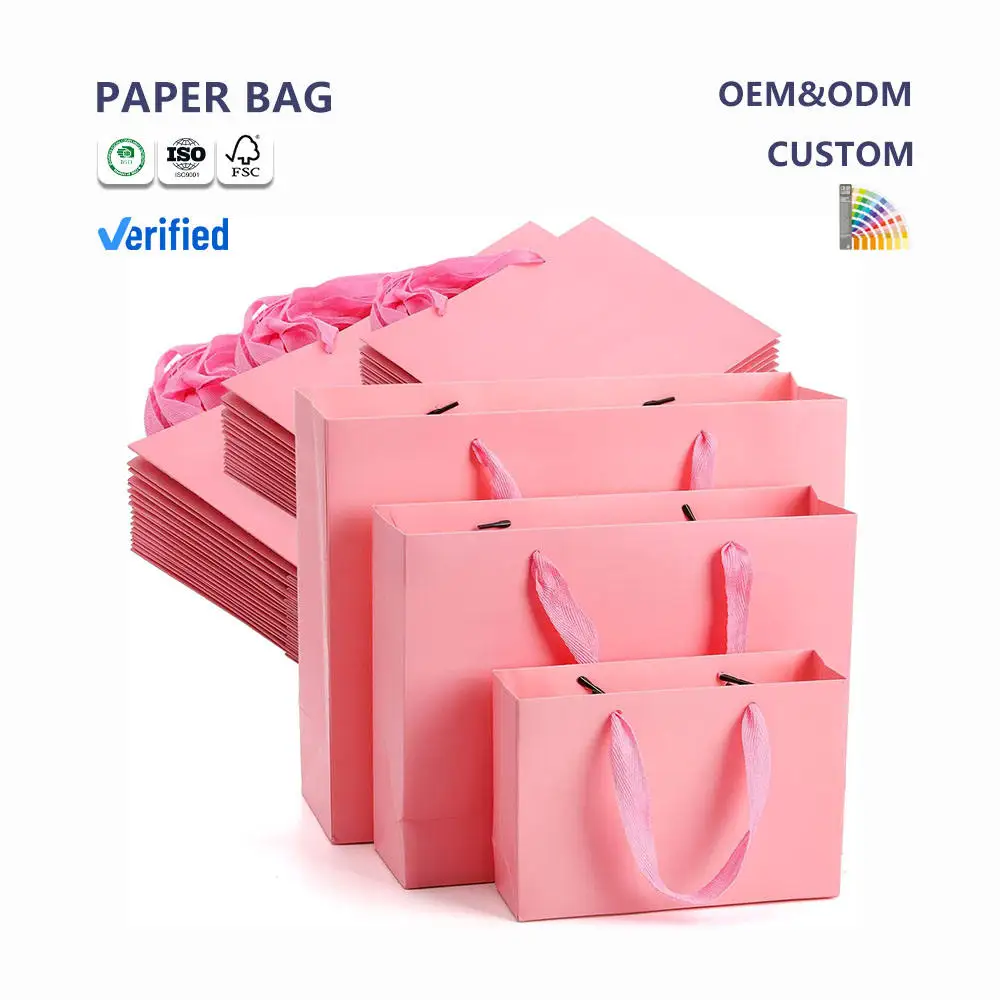 CHUANGDEMEI Eco-Friendly Paper Bags with Vibrant Colors for Holding Supplies and Projects in Art Classes