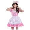 801 Pink [Apron, Necklace, Bow, Headpiece]