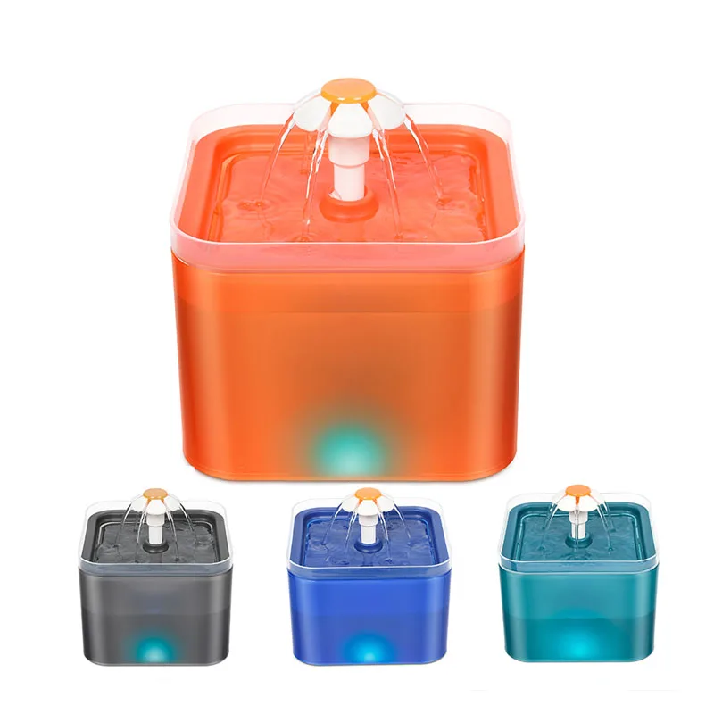 Crystal Cat Water Fountain Stainless Steel 3l Pet Fountain With