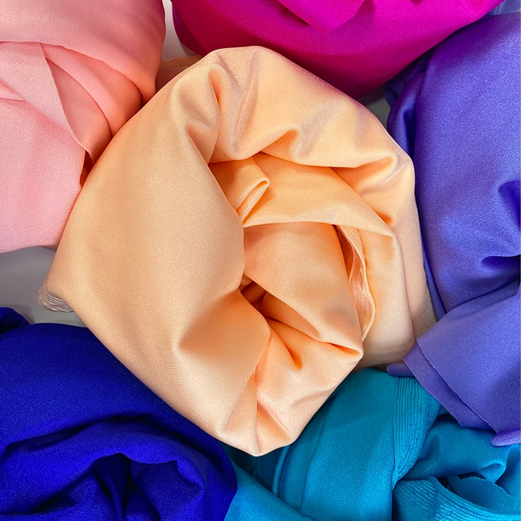 Wholesale 80 Polyamide 20 Spandex Fabric Warp Knitted Elastane Swimwear