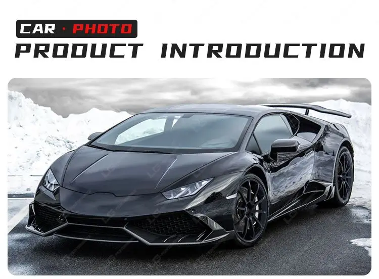 M Style Carbon Fiber Body Kit For Lamborghini Huracan Lp610 With Front ...