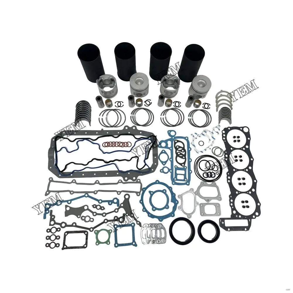 Engine Overhaul Kit With Piston Ring Liner Engine Bearing Head Gasket Set Fit for Hino S05C Spare Parts