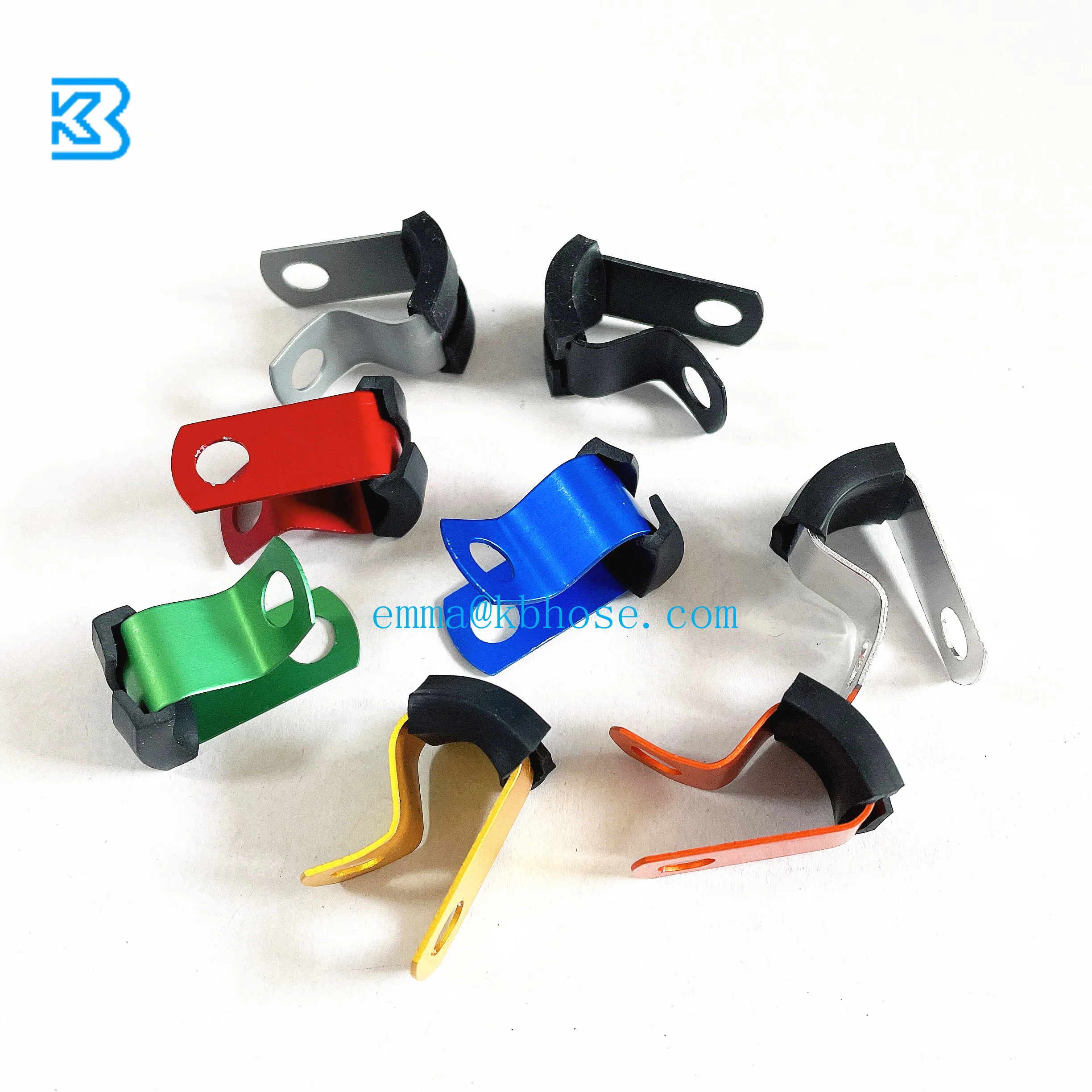 8 мм 10 мм Алюминий Красный Синий Зеленый тормозной шланг фиксирующие зажимы ошейник фиксирующие зажимы