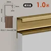 One meter delivery end cap