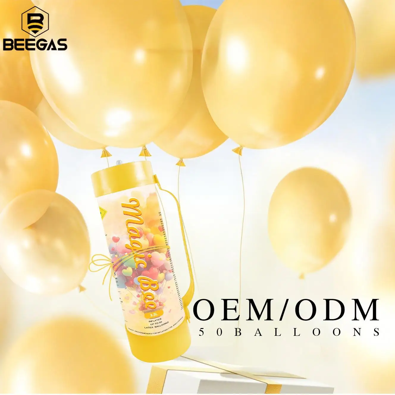 Customize LOGO and Brand Small Disposable Helium Gas Cylinder With Wholesale High Quality
