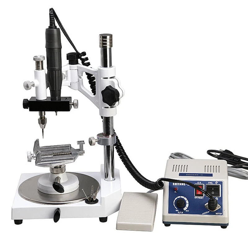 Dental Visualizer Square Base Dental Lab Surveyor Visualizer Parallelometer Survey Table Parallel Observation Instrument