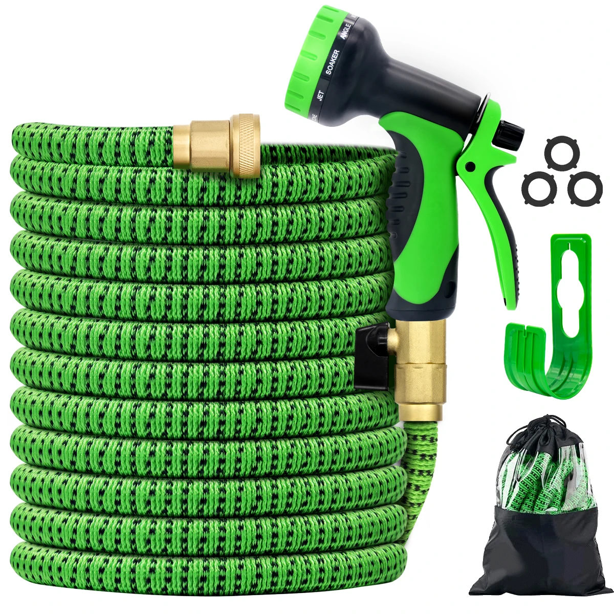 China Market Expandable Hose/soft Magic Hose/freestanding Hose Holder Expandable Garden Hose