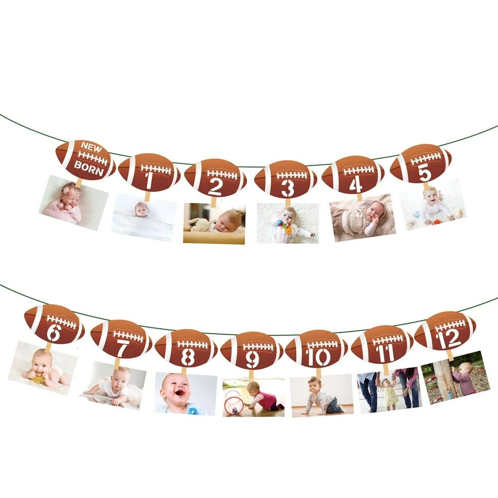 Ba184 13 Pieces Enfants Fete D Anniversaire Album Photo Banniere Bebe Douche Decoration Rugby Theme Fete Banniere Buy Fete D Anniversaire Pour Enfants Banniere D Album Photo Decoration De Douche De Bebe Product On Alibaba Com