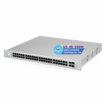 Original New Ubiquiti UniFi US-48-500W RJ45 48 port network poe switch